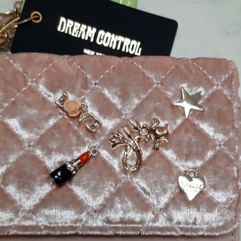 DREAM CONTROL Wallet Wristlet Blush Champagne Pink - Picture 2 of 5
